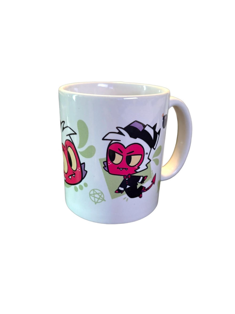 Helluva Boss Moxxie Mug VivziePop Cartoon Coffee Cup Anime Fan Art - Picture 4 of 7